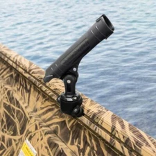 Crestliner Boats Railblaza Trackloader 45 Degree Sideportand & Tube Rod Holder 