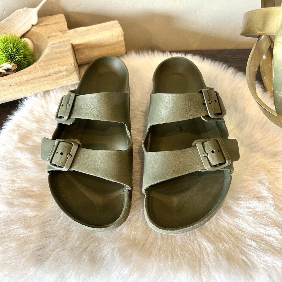 Birkenstock Men Sandals - Olive Green prod_20661077510?src=https://i  main image 2