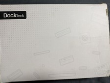 Dockteck thunderbolt 3 docking DD0010. Open Box To Verify Item New