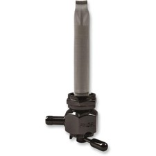 Pingel Fuel Valve - Black Chrome - 22mm - Hex | 6311-CHBLK