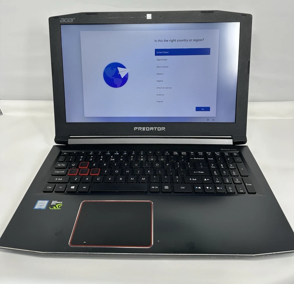 Acer Predator Helios 300 15.6" 144 Hz 1TB HDD, 16GB RAM i7 8th Gen, Gaming PC 🔥 - Image 3 of 4