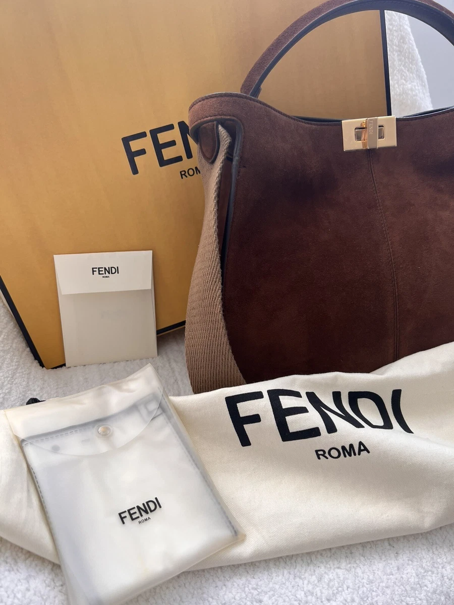 Fendi hot sale suede peekaboo