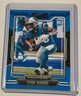 2021 PANINI PLAYBOOK CHUBA HUBBARD RC #134 CAROLINA PANTHERS ROOKIE