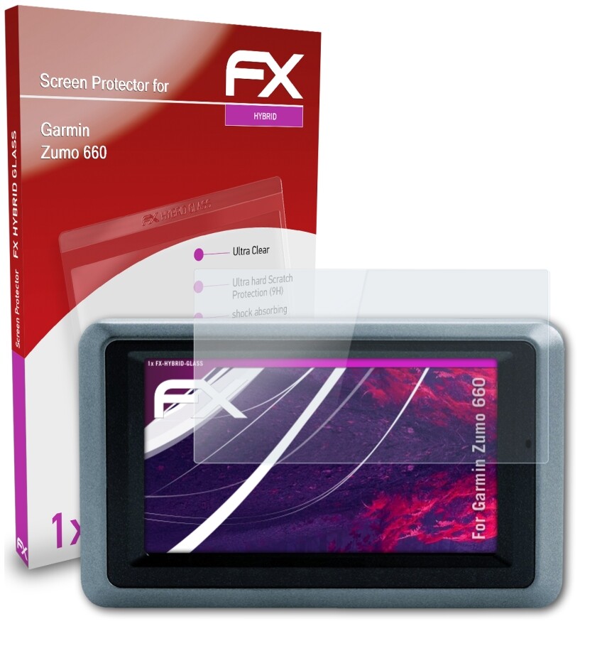 Brotect Protection Écran Verre Pour Garmin 276Cx Film Protecteur Vitre 9H [Anti-Rayures, Transparent