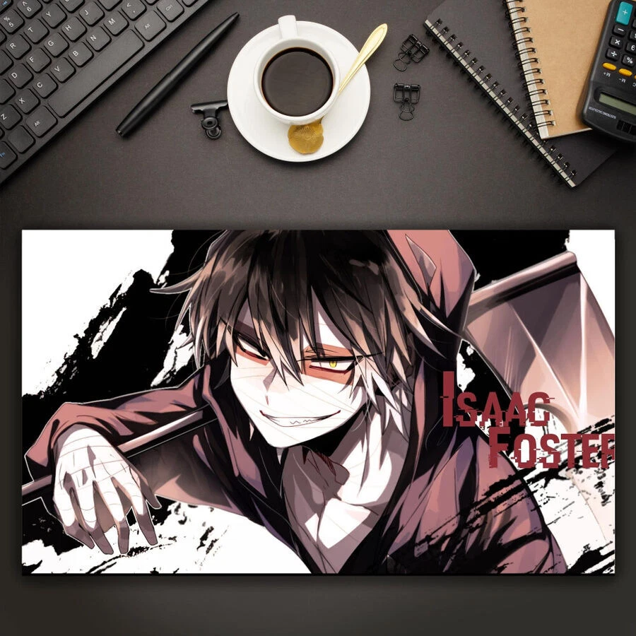 Anime Angels Of Death Zack Satsuriku no Tenshi Black H Playmat mat