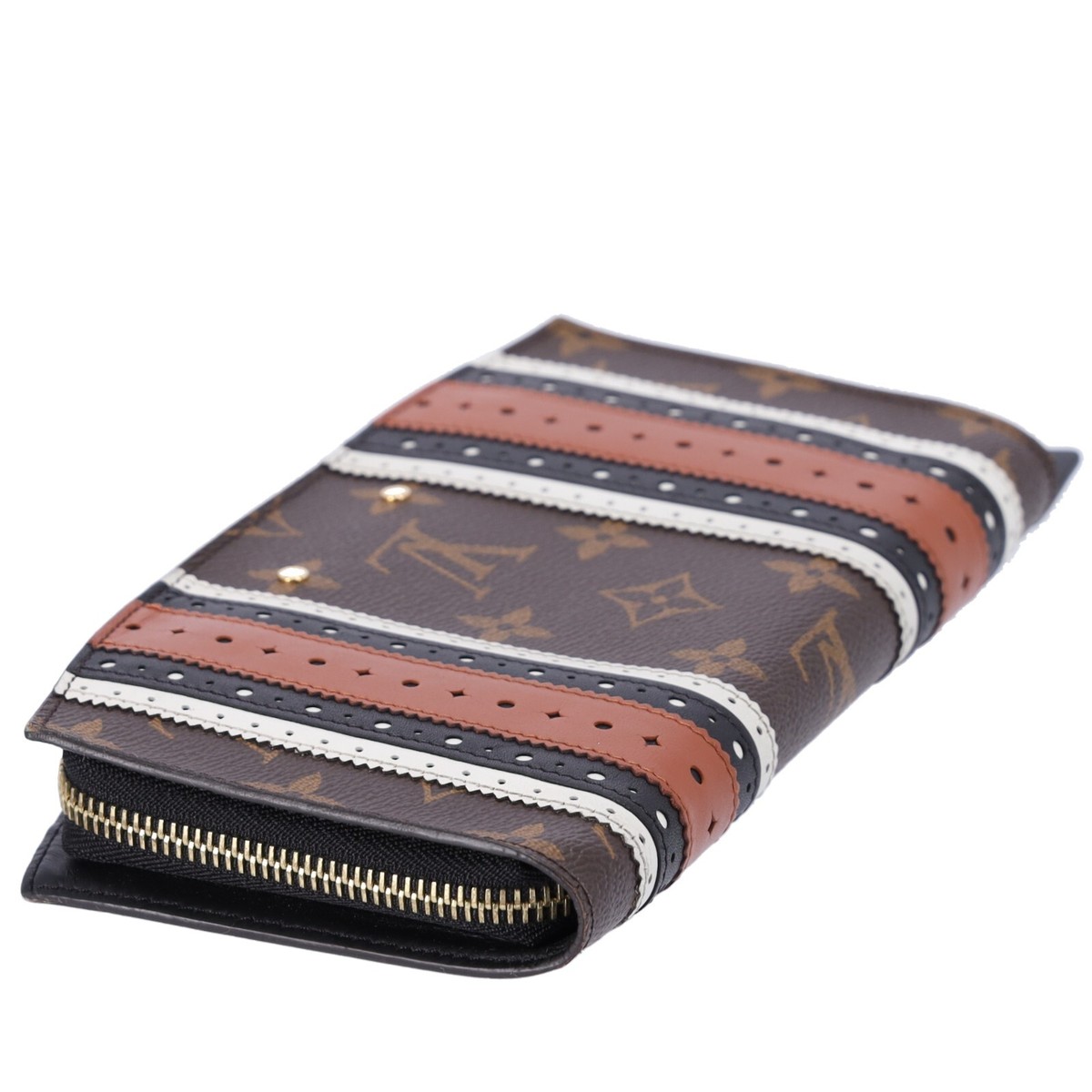 Louis Vuitton Steamer Zippy Wallet Limited Edition Brogue Louis Vuitton Steamer Zippy Wallet Limited Edition Brogue