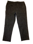 Women's Gray/Black Leopard Capri w/side Zip, Size 10, by Time & Tru — photo 2