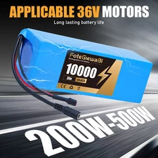 General 36V 10Ah Lithium-ion Battery with Charger E-Motorcycle E-Scooter Battery