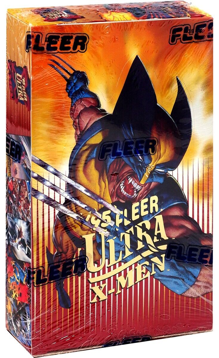 Marvel 1995 Fleer Ultra X-Men Trading Card Box [36 Packs Marvel 1995 Fleer Ultra X-Men Trading Card Box [36 Packs
