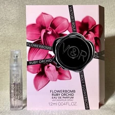 Viktor & Rolf Flowerbomb Ruby Orchid Eau de Parfum EDP Sample Spray .04oz, 1.2ml