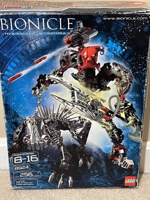 LEGO Bionicle Maxilos & Spinax 8924 NEW OPEN BOX COMPLETE | eBay
