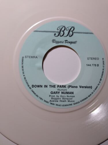 Gary Numan I Die You Die 7" Vinyl Record Netherlands RARE White Color 1980 Synth - Picture 10 of 10
