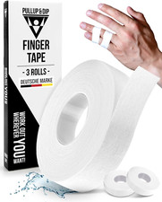 Finger Tape Sports Extra Strong Adhesive, 3 Rolls Athletic Tape for Fingers, Ski