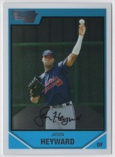 2007 BOWMAN CHROME 1ST RC JAYSON HEYWARD DODGERS R23