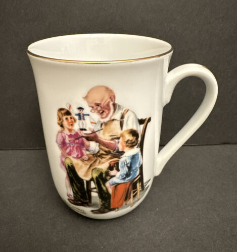 Vintage 1982 Norman Rockwell Museum Mug "The Toymaker" NIB !! - Picture 1 of 18