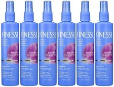 6 Pack of Finesse Finish + Strengthen Extra Hold Hairspray, 8.5 fl oz