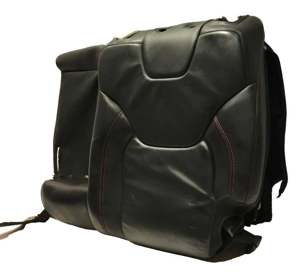 Cojín superior de cuero para asiento del conductor trasero izquierdo Cherokee Trailhawk Jeep OEM 2014-18 Foto 2 de 4