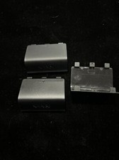 3 OEM Battery Back Door Lid Cover Replacement Black For Xbox One Controllers
