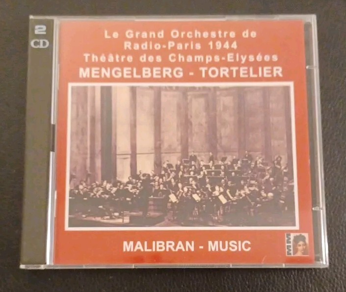 Mengelberg - Tortelier - Le Grand Orchestre de Radio-Paris 1944 Cd