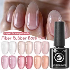 UR SUGAR Fiber Rubber Nail Gel Polish Base Gel Buliding Polish Soak Off LED Gel