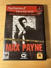 Max Payne (Sony PlayStation 2, 2001) PS2 CIB! W/ Manual Registration Ships Free