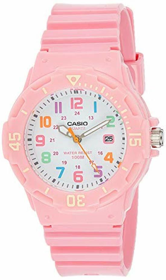 CASIO LRW-200H-4B2VDF OROLOGIO DONNA RESINA ROSA DATA 32mm SOTTOCOSTO