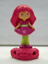 Strawberry Shortcake Raspberry Torte Action Figure on Twist Base McDonald's Toy