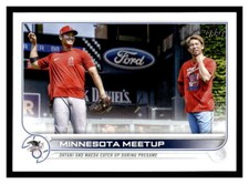2022 Topps  #122 Minnesota Meetup - Angels / Twins