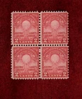 USA MNH 1929 ELECTRIC LIGHT'S GOLDEN JUBILEE ISSUE BLOCK OF 4 STAMPS SCOTT # 655