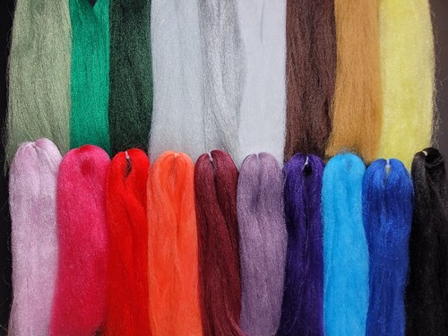 Sea Fibers - Saltwater - Streamer - Baitfish - Fly Tying Materials - 20 Colors