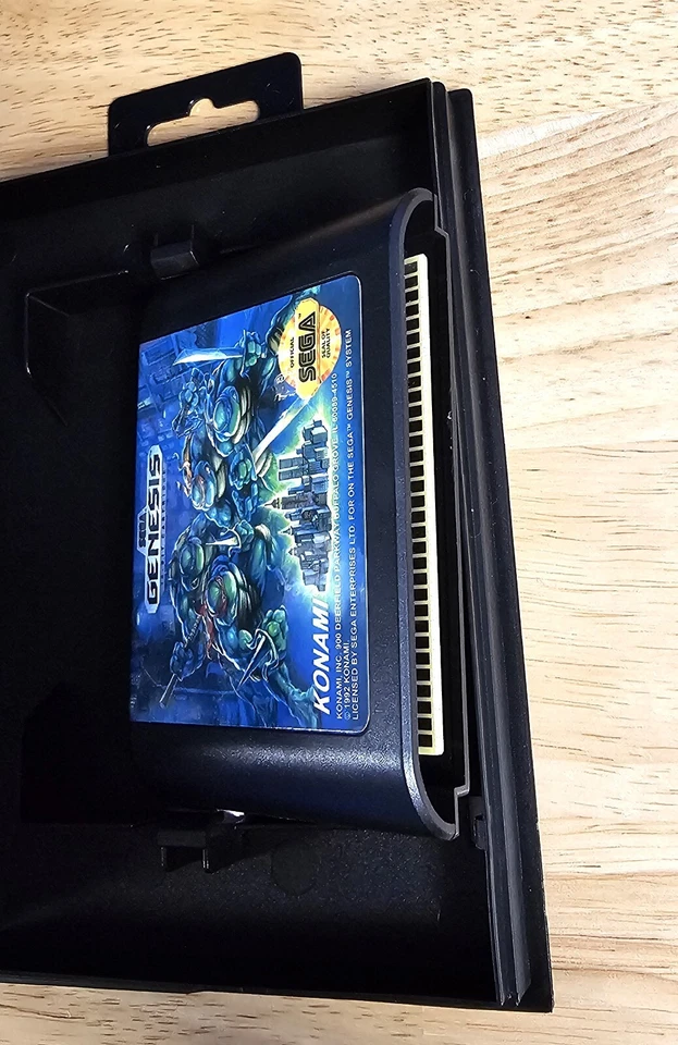 TMNT: The Hyperstone Heist DX - Game, Manual, & Case For Sega Genesis Mega Drive - Image 4 of 4