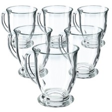 Verres à café KADAX, verres à thé en verre, tasses à café avec anse, 460 ml, ...