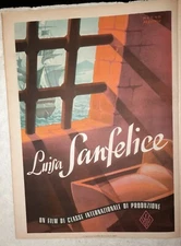 Original advertising 1942 film LUISA SANFELICE Manno PREVITALI Serato Menardi