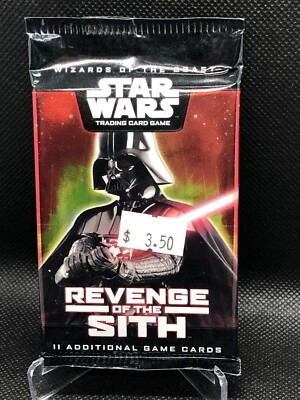 WOTC Star Wars CCG Revenge of the Sith Booster 1-Pack SEALED