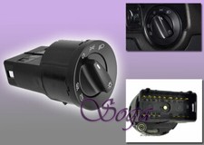 Euro Head Light Fog Lamp Switch For 99-05 Vw Mk4 Golf Jetta Beetle Us Seller New