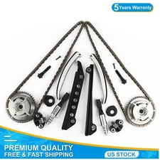 Timing Chain Kit Camshaft Phaser VCT Selenoid for 05-10 Ford 4.6L TRITON 3-Valve