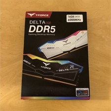 Team Group 16GB 2 x 8GB 288-Pin PC RAM DDR5 6000 PC5 48000 Memory Black 