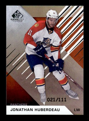 2016-17 SP Game Used #9 Jonathan Huberdeau Orange Rainbow Draft Year #/111