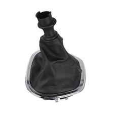 Quality Gear Gaiter Cover For For Vauxhall Vivaro B Series Black Leather