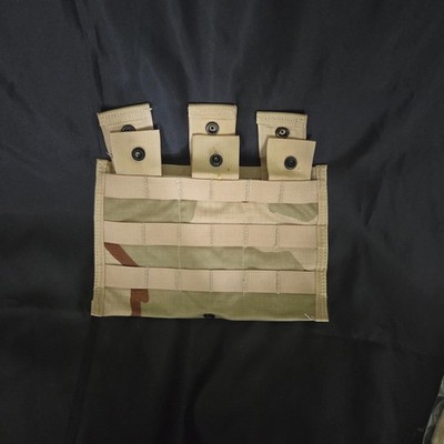 MOLLE II Triple Magazine Pouch Low Profile-Snap Open Top-5.56/.223 Mag Holder