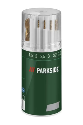 HSS TIN Bohrersatz 11 Teilig - 1,5mm - 8mm Neu - Parkside  - NEU - Metallbohrer