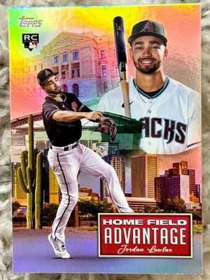 2024 Topps Baseball Jordan Lawlar Home Field Advantage SP RC # HFA-14