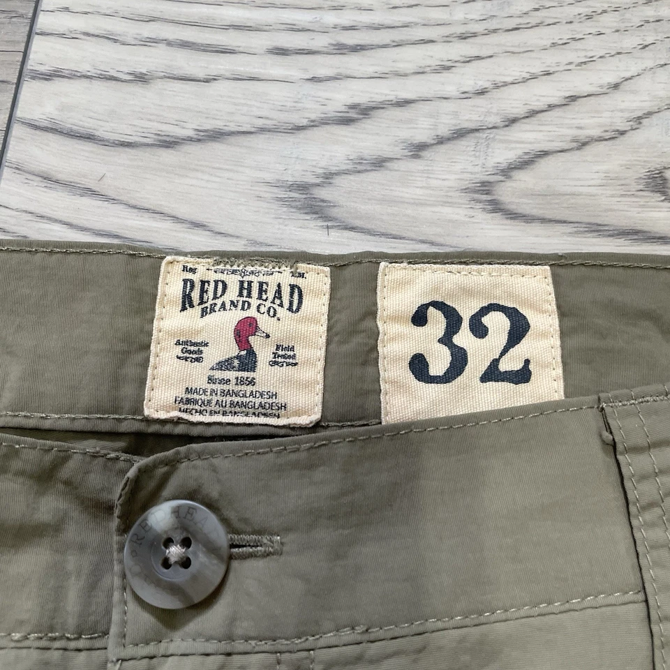 Шорты карго рыжие (размер 30) зеленые рипстоп легкие для походов на открытом воздухе - Изображение 2 из 4