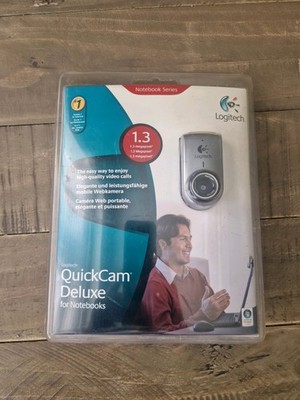 LOGITECH QuickCam Deluxe Webcam Kamera USB für Notebooks 1,3 Megapixel - VERSIEGELT
