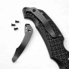 Titanium Back Clip Pocket Waist Clip For ColdSteel Voyager 29TLCC Folding Knife