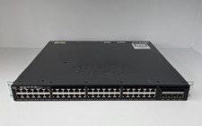 Cisco Catalyst WS-C3650-48PD-S 48-Port GbE PoE+ w/ 2x 10G Uplinks w/ rack mounts