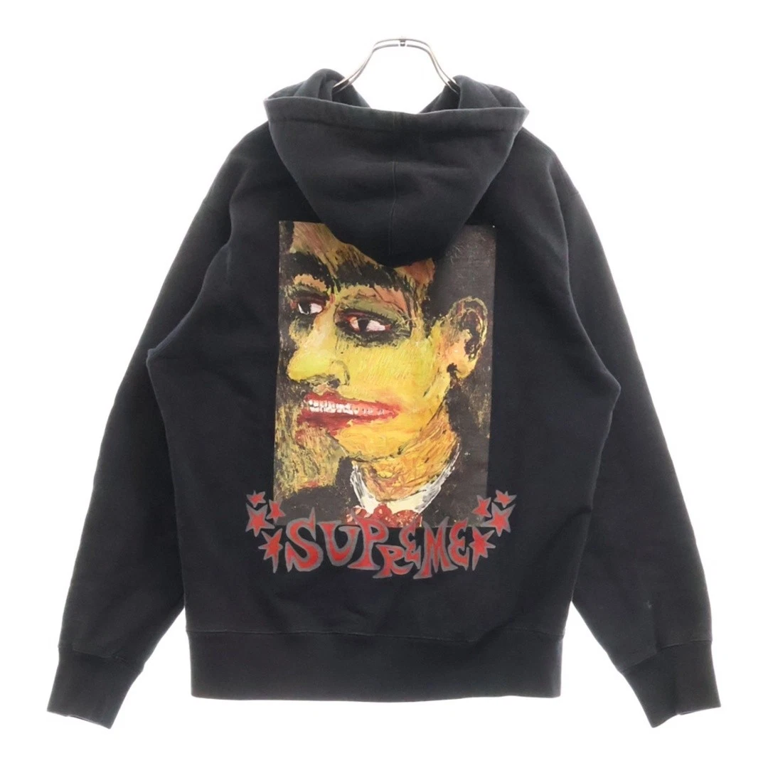 Sweat à capuche portrait SUPREME 18AW sweat à capuche noir occasion d8c43d6