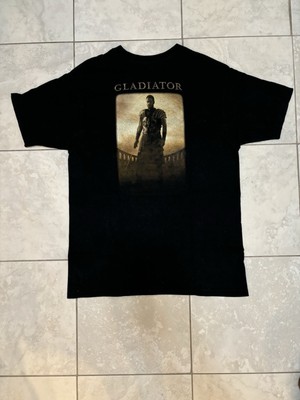 rare vintage Gladiator Maximus Russell Crowe Ridley Scott movie t