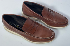 SALE! Men’s size 9 M COLE HAAN Penny Loafer zero grand brown SHOES dress