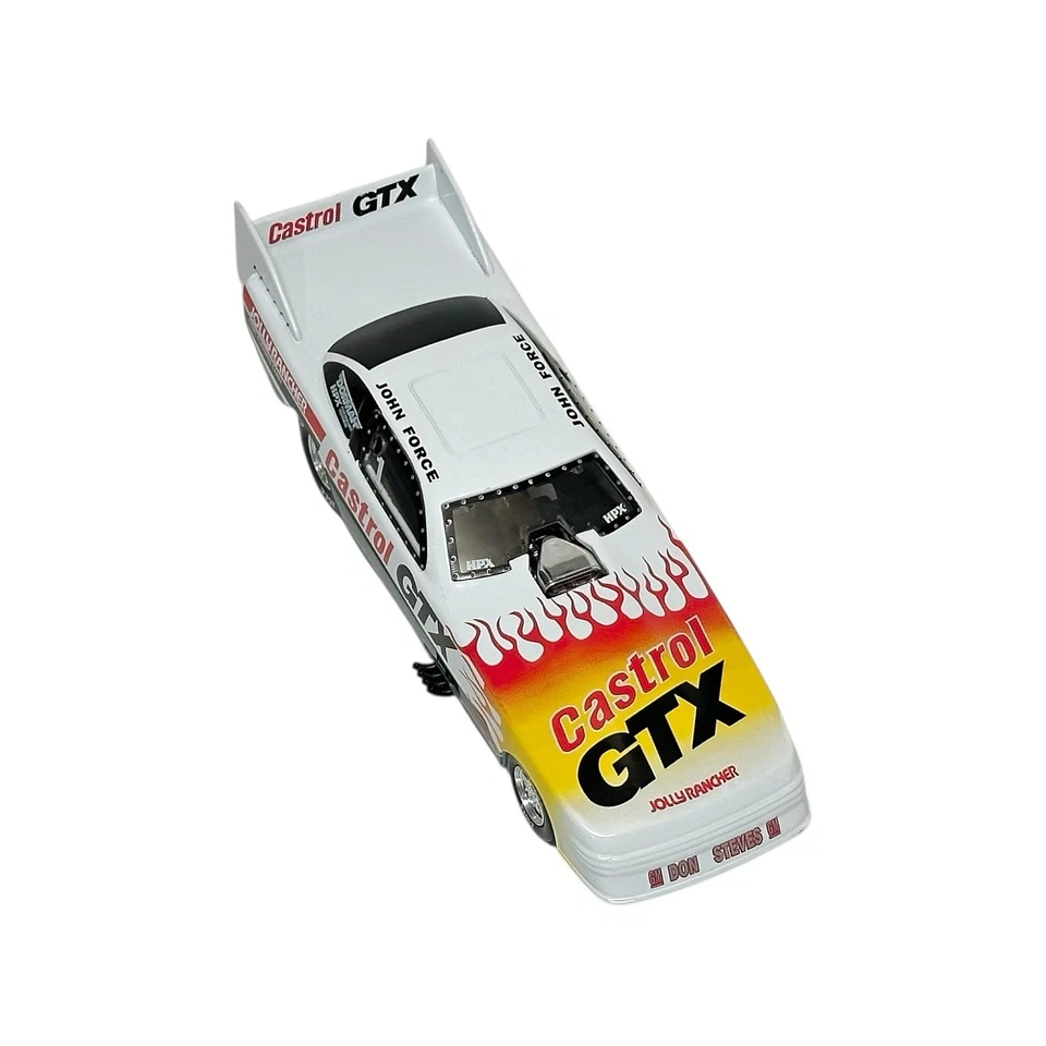 Action John Force 1994 Castrol GTX OLDSMOBILE COCHE DIVERTIDO 1:24 con CAJA Foto 2 de 4